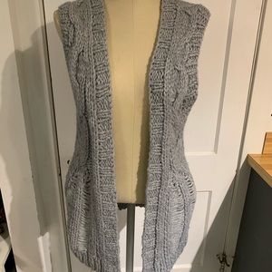 MK cable knit vest